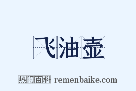 飞油壶是什么意思的图片